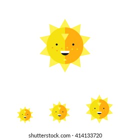 Smiling Sun Icon