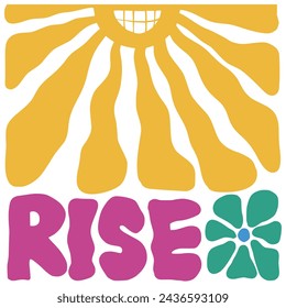 smiling sun organic shapes matisse style, naive art, contemporary background. Happy vector illustration