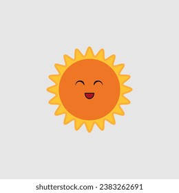 Smiling Sun vector illustration design