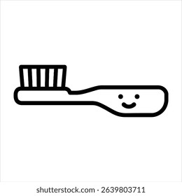 Smiling Toothbrush Oral Hygiene Dental Care Health Cleanliness Teeth Smile Wellness Daily Routine