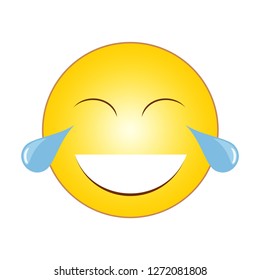 Smiling vector illustration