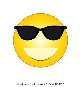 Smiling vector illustration