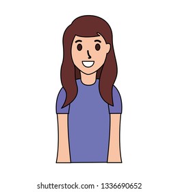 smiling woman portrait