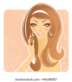 Smiling women