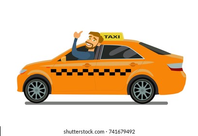 Taxi driver symbol.ai Royalty Free Stock SVG Vector and Clip Art
