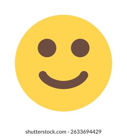 Smilling-Face-Illustration für Apps, Websites und digitale Inhalte