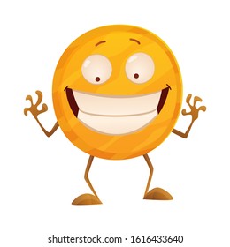 Smirk coin. Icon for the game apps interface