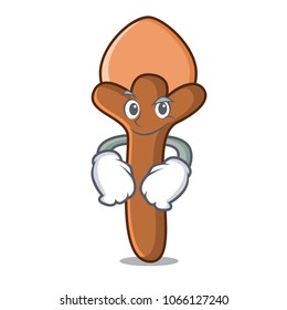 Smirking cloves character cartoon style