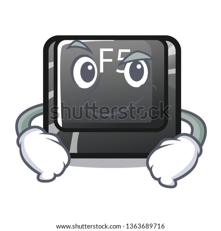Smirking f5 installed on the mascot computer
