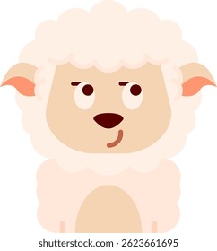 Vektordesign der Spiegelungslinie