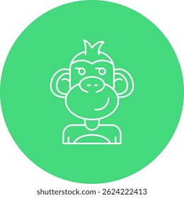 Design de ícone de vetor de Linha de projeção