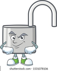 Smirking unlock key icon in the character