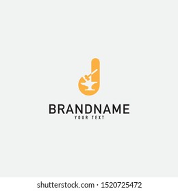 Smith and Hammer Logo Design. Forge Logo. Isolated in White Background. Modern Design. Vector Illustration