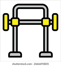 Smith Machine Icon Element For Design