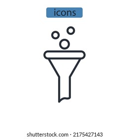 smm manager icons  symbol vector elements for infographic web