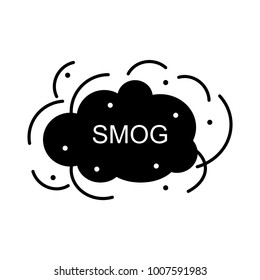 Smog Icon,vector Illustration