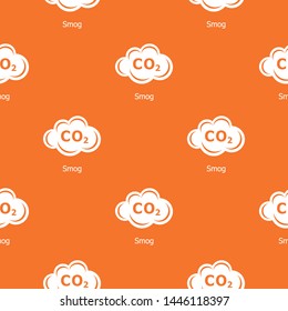 Smog pattern vector orange for any web design best