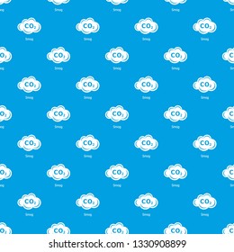Smog pattern vector seamless blue repeat for any use