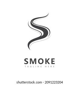 Inspiración en el diseño vectorial del icono del logotipo del tabaco