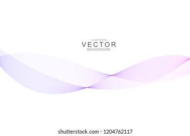 Smoke abstract background with curve shape. Usable for poster, wallpaper, cover and flyer. Colored wave lines like smoke. Colorful fluid poster.