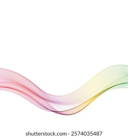Smoke abstract background with curve. Suitable for poster, wallpaper, cover and flyer. Color wave