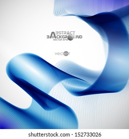 Smoke Abstract Background. Vector illustration. Eps 10.