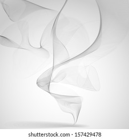 Smoke Abstract Background. Vector Illustration. Eps 10.