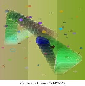smoke art template