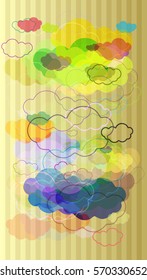 smoke art texture