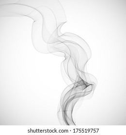 Fondo de humo. Composición abstracta. Eps10