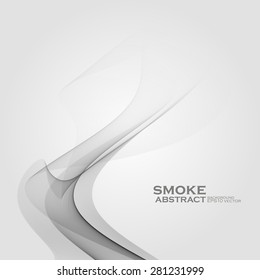 Smoke background. Abstract composition illustration - vector eps10