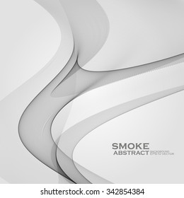 Smoke background. Abstract composition illustration - vector eps10