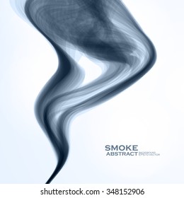 Smoke background. Abstract composition illustration - vector eps10