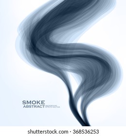 Smoke background. Abstract composition illustration - vector eps10