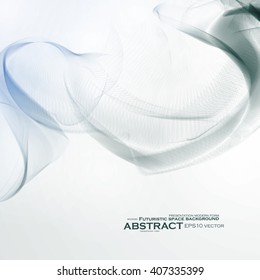 Smoke background. Abstract composition illustration - vector eps10