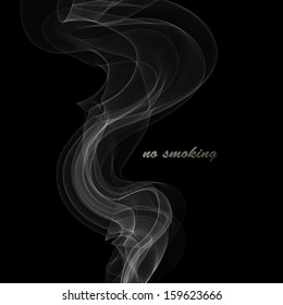 Smoke background. Abstract  composition . Vector eps10