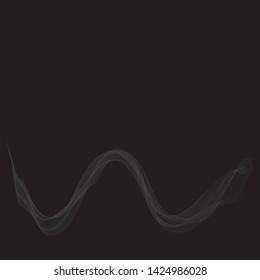smoke background, abstract illustration vector