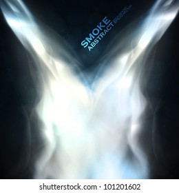 Smoke background. Abstract  vector illustration eps10