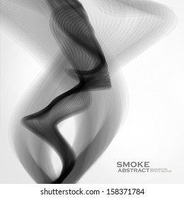 Smoke background. Abstract  vector illustration eps10
