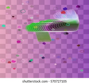 smoke background art