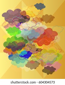 smoke background art