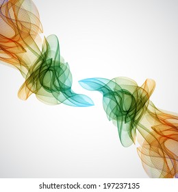 Smoke background. EPS10 vector