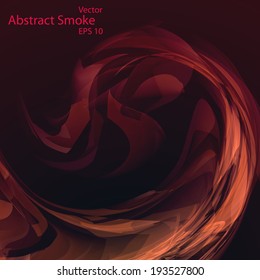 Smoke background eps10, vector elegant wave