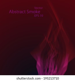 Smoke background eps10, vector elegant wave