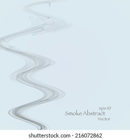 Smoke background eps10, vector elegant wave