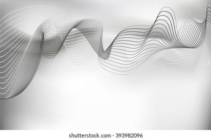 Smoke background. gray scale, Abstract vector Illustration