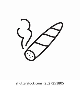 smoke cigarette icon sign vector