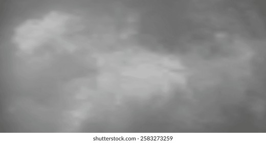 Smoke cloud on a black background. EPS Vector illustration