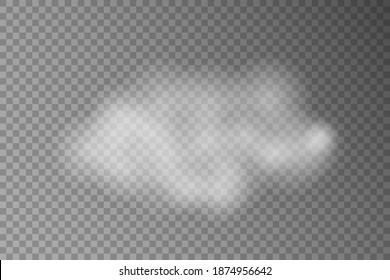 Imagen de material vectorial de humo o nube	