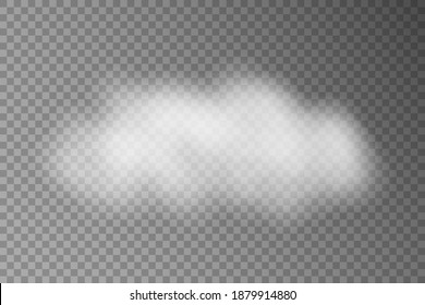 Imagen de material vectorial de humo o nube	